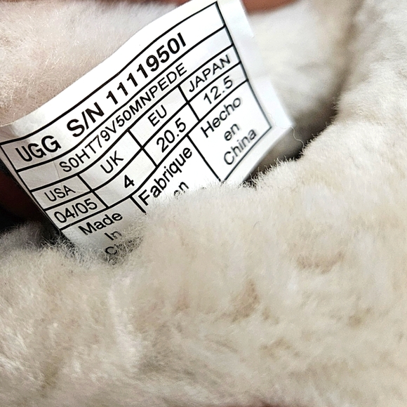 I Sparrow II UGG Boots Medium Size 4-5 - Picture 6 of 7